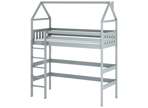 GLORIA 90x180 grey loft bed Lano Furniture