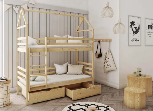 ALEX 80x170 pin pat pentru supraetajat Lano Mobilă