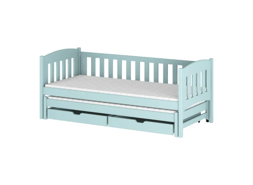 AMELKA 80x180 albastru pat extensibil Lano Mobilă