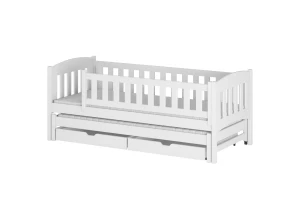 AMELKA 90x180 alb pat extensibil Lano Mobilă