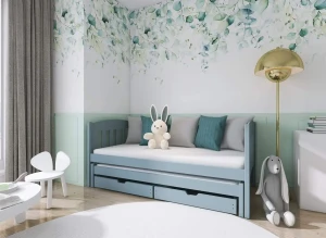 AMELKA 90x180 grey bunk bed Lano Furniture