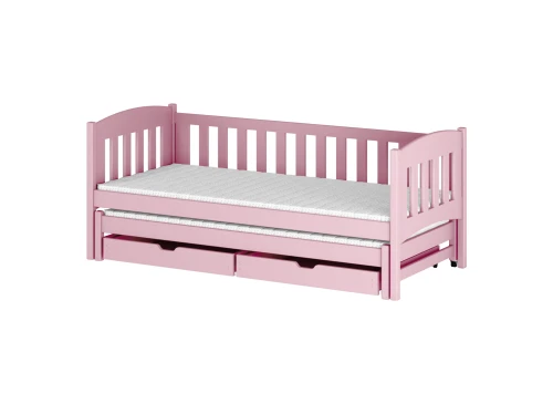 AMELKA 90x190 pink bunk bed Lano Furniture