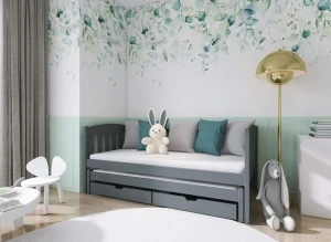 AMELKA 90x200 graphite bunk bed Lano Furniture