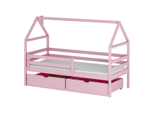 ARON 80x190 pink children's bed Lano Furniture