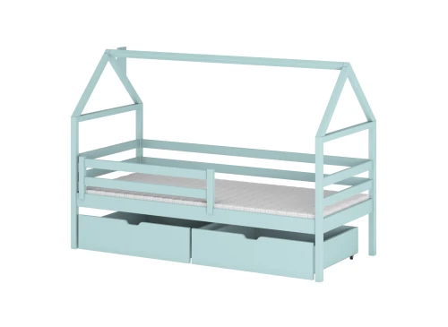 ARON 90x200 blue children's bed Lano Furniture