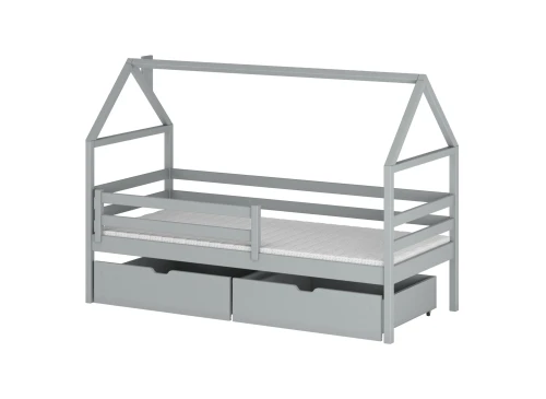 ARON 90x200 grey children's bed Lano Furniture