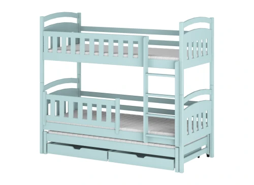 BLANKA 80x180 blue bunk bed Lano Furniture