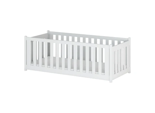 CONCEPT 80x160 white montessori floor cot bed Lano Furniture