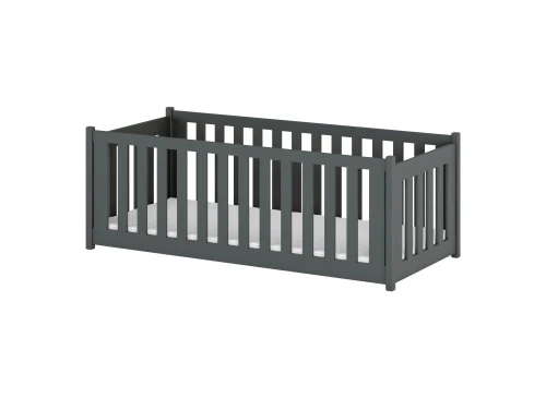 CONCEPT 80x160 grey montessori floor cot bed Lano Furniture