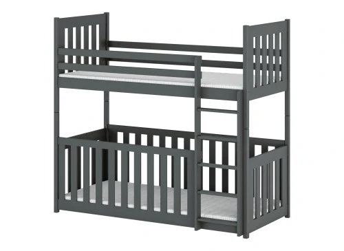 CRIS 90x180 graphite bunk bed Lano Furniture