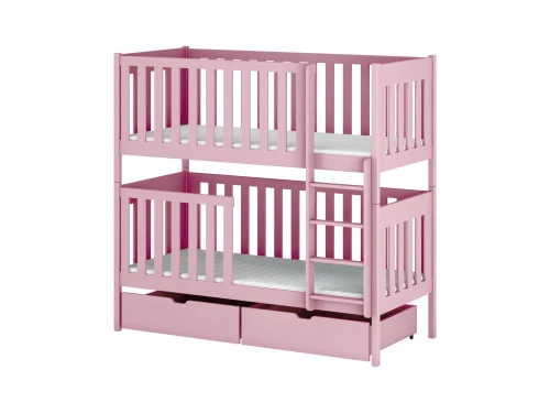 DAWID 80x200 pink bunk bed Lano Furniture