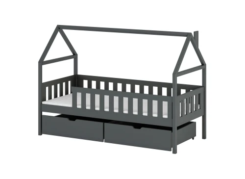DOMI 80x160 grey children’s bed Lano Furniture