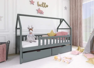DOMI 80x200 grey children’s bed Lano Furniture