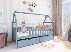 DOMI 90x180 grey children’s bed Lano Furniture
