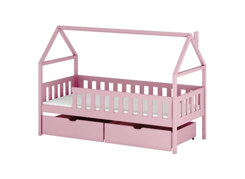 DOMI 90x200 pink children’s bed Lano Furniture