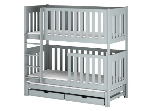 EMILKA 80x180 grey bunk bed Lano Furniture