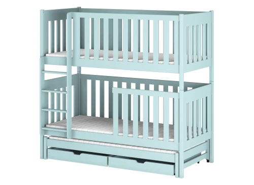 EMILKA 90x180 blue bunk bed Lano Furniture