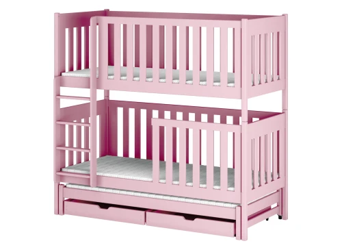 EMILKA 90x200 pink bunk bed Lano Furniture