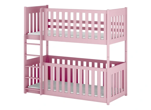 KONRAD 80x190 pink bunk bed Lano Furniture
