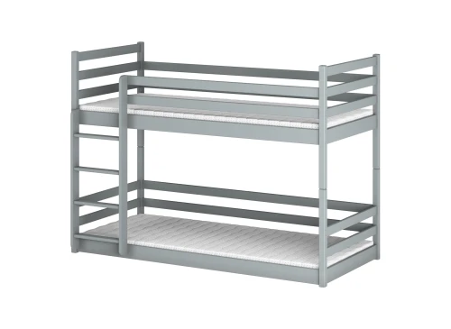 MINI 80x200 grey bunk bed Lano Furniture