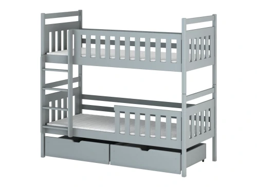 MONIKA 90x200 grey bunk bed Lano Furniture