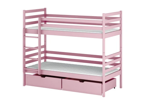 NEMO 80x180 pink bunk bed Lano Furniture