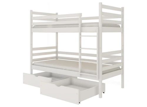 NEMO 80x190 white bunk bed Lano Furniture