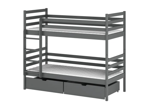 NEMO 90x180 graphite bunk bed Lano Furniture