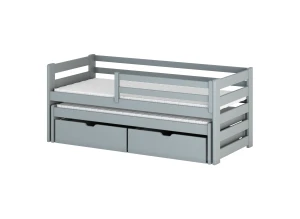 SENSO 80x160 gri pat extensibil Lano Mobilă