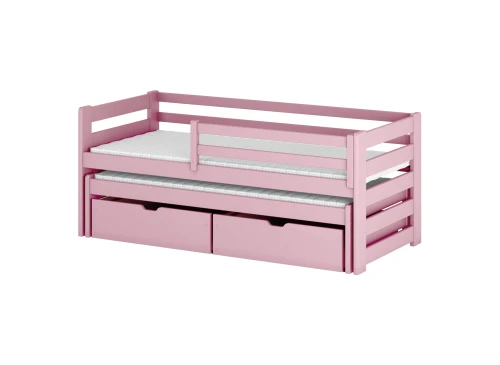 SENSO 80x190 pink bunk bed Lano Furniture