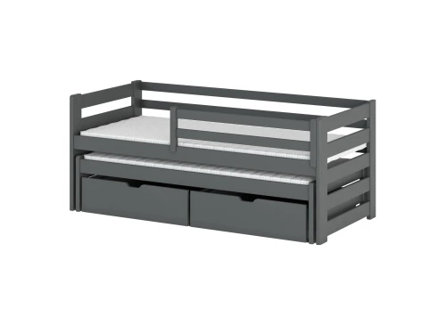 SENSO 90x180 graphite bunk bed Lano Furniture