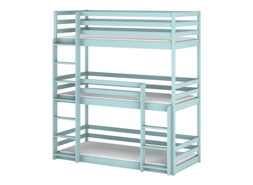 TED 90x200 blue bunk bed Lano Furniture