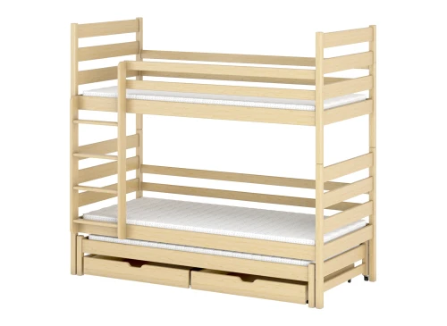 TOMI 80x190 pine bunk bed Lano Furniture