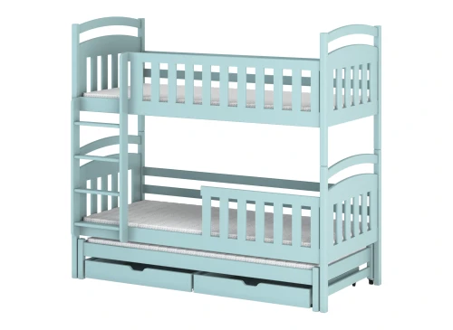 VIKI 80x190 blue bunk bed Lano Furniture