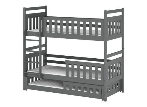 OLIWIA 80x170 graphite bunk bed Lano Furniture