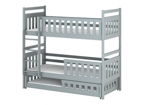 OLIWIA 90x200 grey bunk bed Lano Furniture