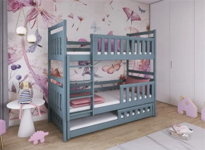 OLIWIA 80x200 grey bunk bed Lano Furniture