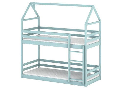 AXEL 80x200 blue house bunk bed Lano Furniture