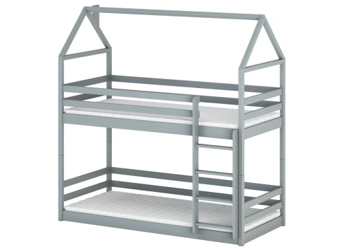 AXEL 90x190 grey house bunk bed Lano Furniture