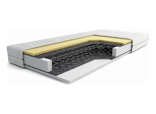 SIM 90x180 mediu ferm 14 cm înălțime saltea bonell termoelastică Lano Mobila