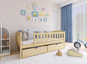 GUCIO 90x200 pin pat de o persoană pentru copii Lano Mobilă
