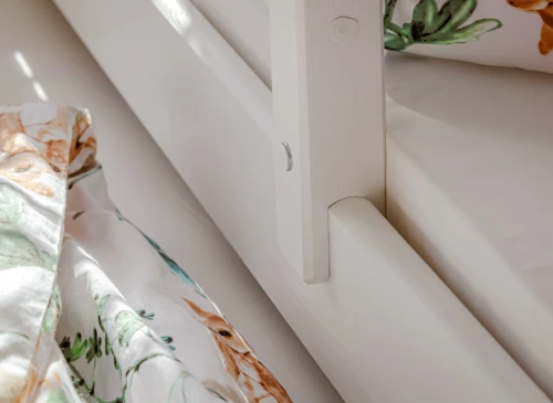 SENSO 90x190 white double trundle bed Lano Furniture