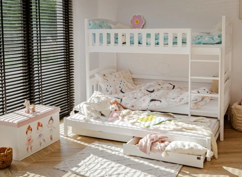 BLANKA 80x170 alb pat pentru supraetajat Lano Mobilă