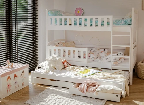 BLANKA 80x190 alb pat pentru supraetajat Lano Mobilă