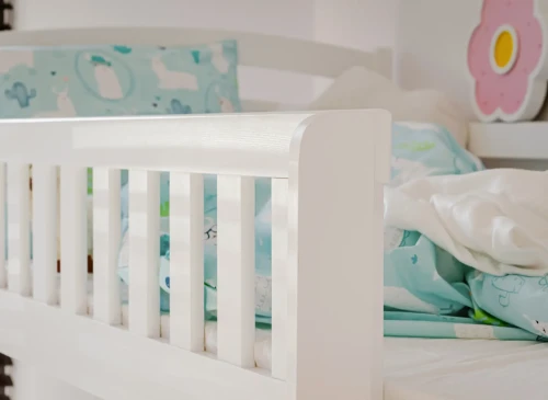 BLANKA 80x190 alb pat pentru supraetajat Lano Mobilă