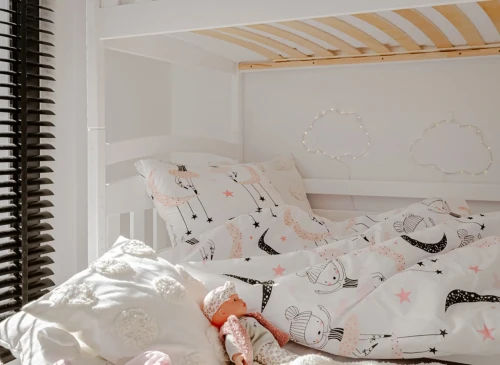 BLANKA 90x180 alb pat pentru supraetajat Lano Mobilă