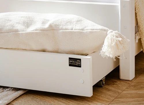 BLANKA 80x160 alb pat pentru supraetajat Lano Mobilă