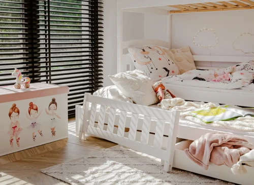 BLANKA 80x160 alb pat pentru supraetajat Lano Mobilă