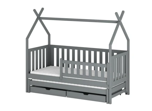 TYTUS 90x180 gri pat extensibil tipi Lano Mobilă
