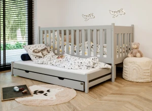 KAJA 90x190 grey bunk bed Lano Furniture